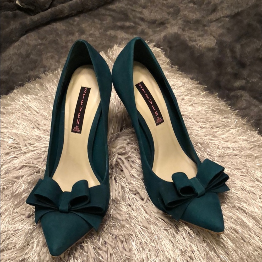 Steven by Steve Madden Teal Ravesh pumps